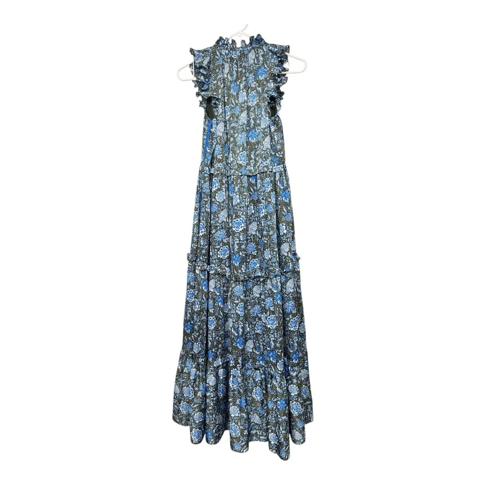 ME+EM Blue Floral Maxi Dress - Picture 7 of 9